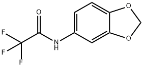 N-TRIFLUOROACETYL-3,4-(METHYLENE-DIOXY)-ANILINE 结构式