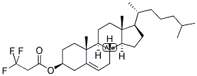 5-CHOLESTEN-3BETA-OL 3-(2',2',2'-TRIFLUOROETHYLCARBONATE) 结构式