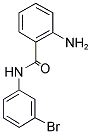 2-AMINO-N-(3-BROMOPHENYL)BENZAMIDE 结构式