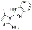 2-Amino-3-(2-benzimidazolyl)-4-methylthiophene 结构式