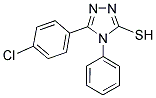 5-(4-CHLORO-PHENYL)-4-PHENYL-4H-(1,2,4)TRIAZOLE-3-THIOL