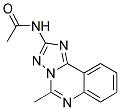 N-(5-METHYL[1,2,4]TRIAZOLO[1,5-C]QUINAZOLIN-2-YL)ACETAMIDE 结构式
