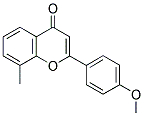 4'-METHOXY-8-METHYLFLAVONE 结构式