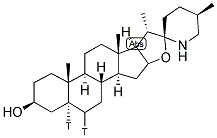 DIHYDROSOLASODINE, [5,6-3H] 结构式
