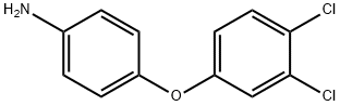 4-(3,4-二氯苯氧基)苯胺 结构式