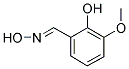 2-HYDROXY-3-METHOXYBENZALDEHYDE OXIME 结构式