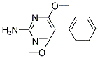 4,6-Dimethoxy-5-phenylpyrimidin-2-ylamine 结构式