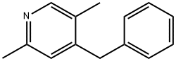 4-Benzyl-2,5-dimethylpyridine 结构式