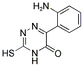 6-(2-AMINOPHENYL)-3-SULFANYL-1,2,4-TRIAZIN-5(4H)-ONE 结构式