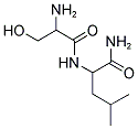 2-(2-Amino-3-hydroxy-propionylamino)-4-methyl-pentanoic acid amide 结构式