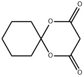 1,5-二氧杂螺[5.5]十一烷-2,4-二酮 结构式