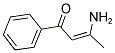 3-Amino-1-phenyl-but-2-en-1-one 结构式