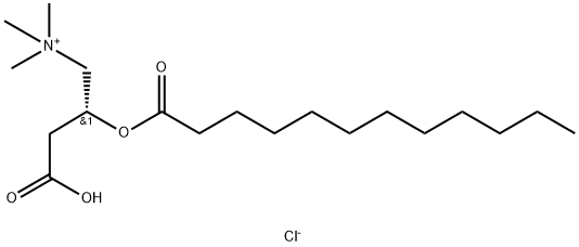 L-氯化月桂酰肉碱 结构式