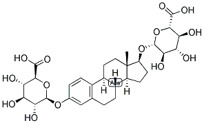 1,3,5(10)-ESTRATRIEN-3,17-BETA-DIOL DIGLUCOSIDURONATE 结构式