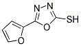 5-(2-Furyl)-1,3,4-oxadiazole-2-thiol 结构式