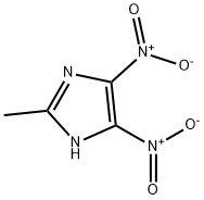 2-甲基-4,5-二硝基-1H-咪唑 结构式