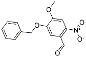 5-(Benzyloxy)-2-nitro-4-methoxybenzaldehyde 结构式