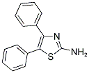 4,5-DIPHENYL-THIAZOL-2-YLAMINE 结构式