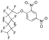 7-(2,4-DINITROPHENOXY)-1,1,2,2,3,3,4,4,5,5,6,6-DODECAFLUOROHEPTANE 结构式