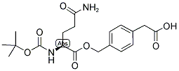 BOC-L-GLN-O-CH2-PHI-CH2-COOH 结构式