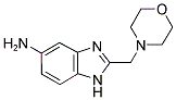 2-Morpholin-4-ylmethyl-1H-benzoimidazol-5-ylamine 结构式