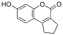 7-HYDROXY-2,3-DIHYDROCYCLOPENTA[C]CHROMEN-4(1H)-ONE 结构式
