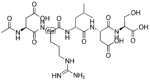 Ac-Asp-Arg-Leu-Asp-Ser-OH