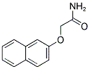 2-(2-Naphthyloxy)ethanamide 结构式