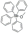 TETRAPHENYLANTIMONY METHOXIDE 结构式