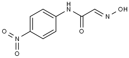 2-Hydroxyimino-N-(4-nitro-phenyl)-acetamide 结构式