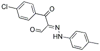 3-(4-CHLOROPHENYL)-2-[2-(4-METHYLPHENYL)HYDRAZONO]-3-OXOPROPANAL 结构式