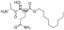 H-D-ALA-GLN-OCTADECYL ESTER · HCL 结构式
