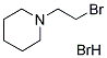 1-(2-溴乙基)哌啶氢溴酸盐 结构式