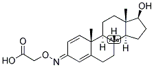 1,4-ANDROSTADIEN-17-BETA-OL-3-ONE CARBOXYMETHYLOXIME 结构式