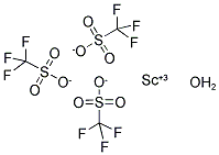 SCANDIUM (III) TRIFLUOROMETHANESULFONATE 结构式