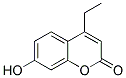 4-ETHOXY-7-HYDROXY-CHROMEN-2-ONE 结构式