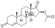 16-beta-Hydroxyandrostenedione acetate 结构式