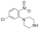 1-(5-CHLORO-2-NITROPHENYL)PIPERAZINE 结构式