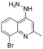 7-BROMO-4-HYDRAZINO-2-METHYLQUINOLINE 结构式
