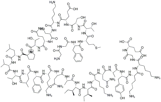[DES-TYR1]-BETA-ENDORPHIN, HUMAN 结构式