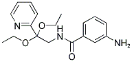 3-Amino-N-[2,2-diethoxy-2-(pyridin-2-yl)ethyl]benzamide 结构式