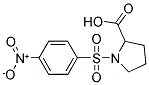 1-[(4-NITROPHENYL)SULFONYL]PYRROLIDINE-2-CARBOXYLIC ACID 结构式