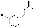 4-(3-BROMOPHENYL)-2-METHYL-1-BUTENE 结构式