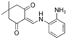 2-[(2-AMINOANILINO)METHYLENE]-5,5-DIMETHYL-1,3-CYCLOHEXANEDIONE 结构式