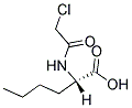 2-[(2-Chloroacetyl)amino]hexanoic acid 结构式