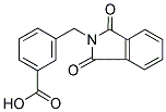 3-(1,3-Dioxo-1,3-dihydro-isoindol-2-ylmethyl)-benzoic acid 结构式