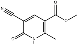 METHYL 5-CYANO-6-HYDROXY-2-METHYLNICOTINATE 结构式