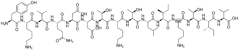 TYR-LEPTIN (26-39) (HUMAN) 结构式