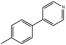 吡啶 4-(4-甲基苯基)- 结构式