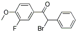 2-Bromo-1-(3-fluoro-4-methoxyphenyl)-2-phenylethan-1-one